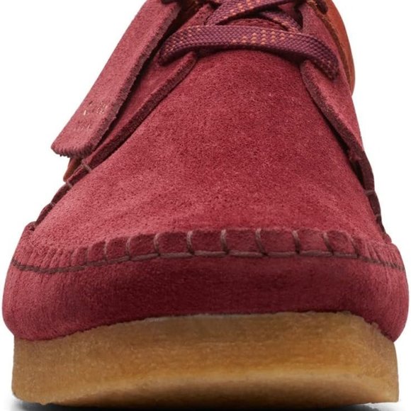 Clarks Weaver Oxblood Suede main image 5